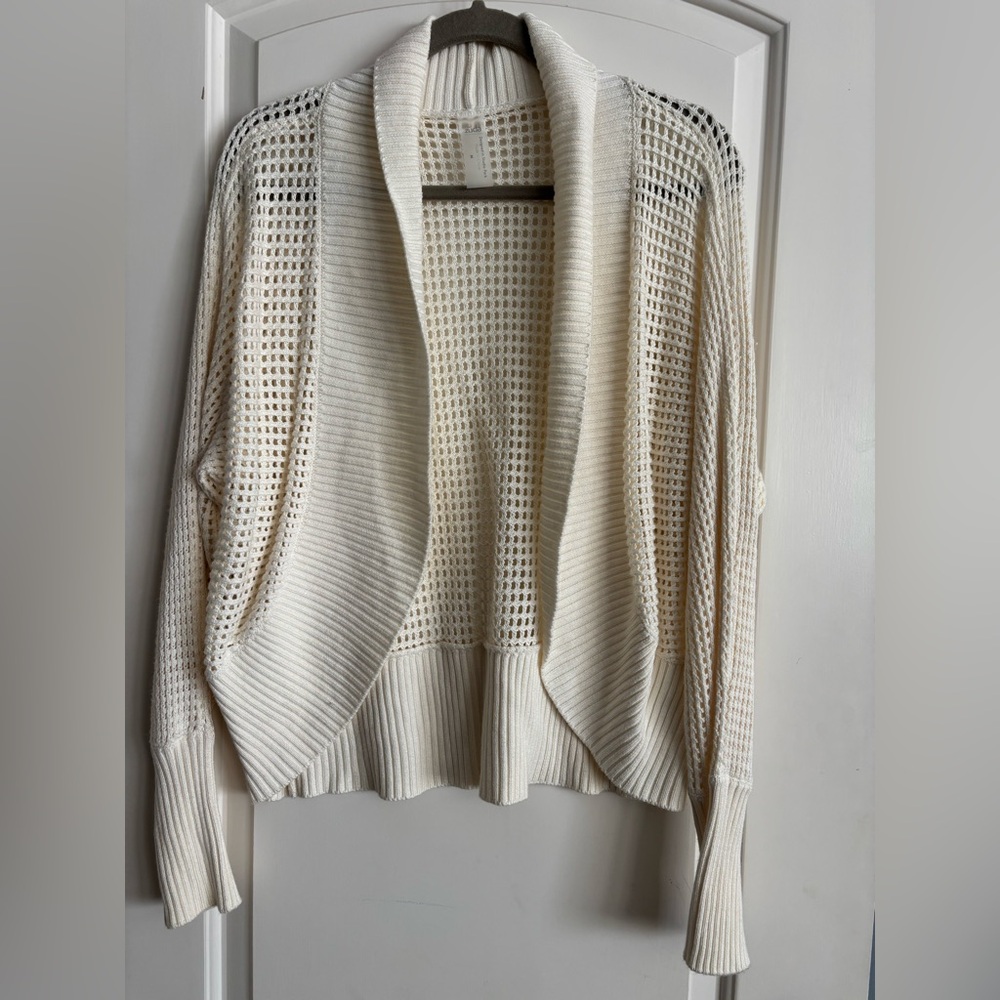 zuda Ecovero Open Stitch Sweater Shrug